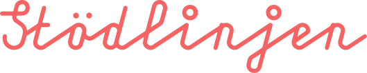 logo stödlinjen.se röd